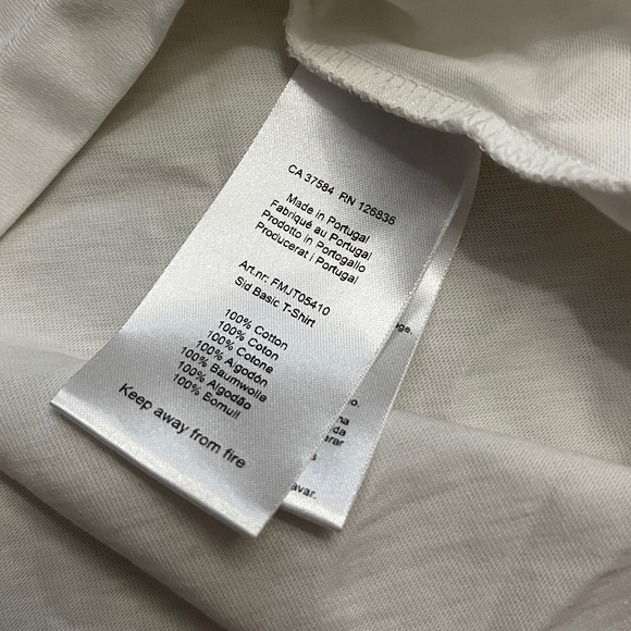 J. Lindeberg Men’s SID Basic T Shirt - Made in Portugal - Size M - Picture 8 of 9